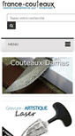 Mobile Screenshot of france-couteaux.com